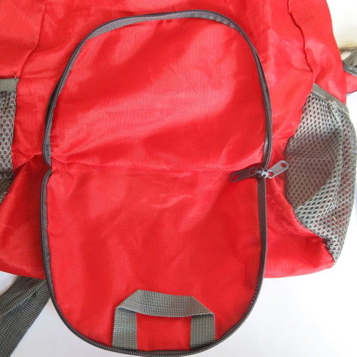 Olympiacos children's backpack like new, red plastic