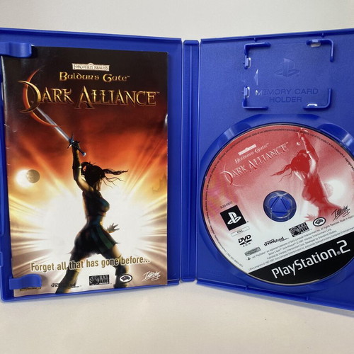 Baldur’s Gate Dark Alliance PlayStation 2 PS2 like new, complete, English