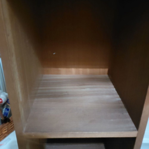 Bookshelf, height 1.85m, width 0.30m, depth 0.30m