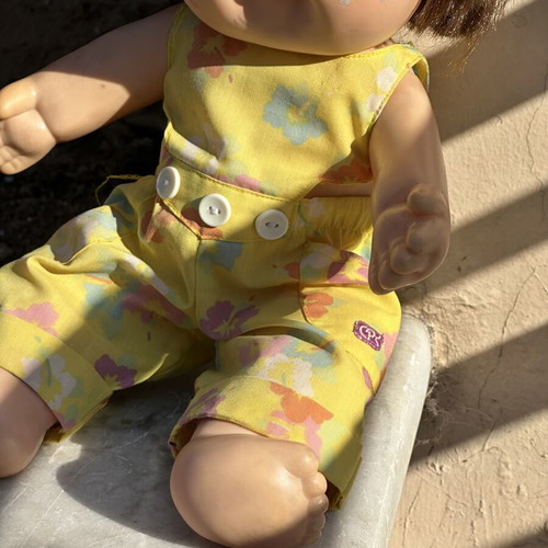 Vintage Cabbage Patch Kids doll Lachanoula used with original outfit