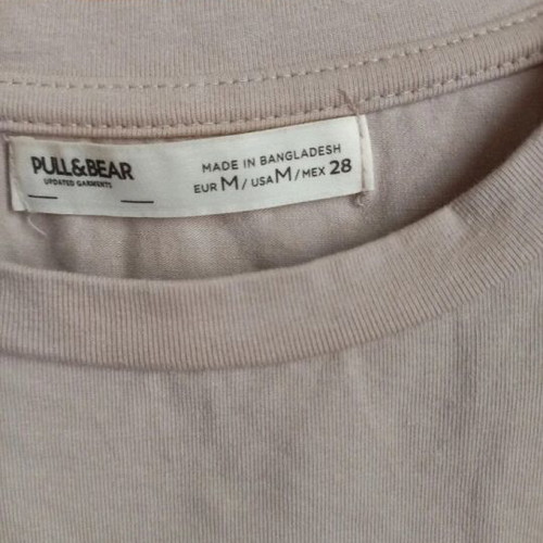 Pull & Bear beige blouse like new, size M