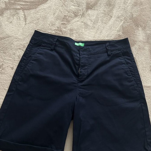 Benetton blue bermuda shorts size 40 IT / 36 EU