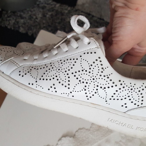 Michael Kors women's leather sport shoes like new, size 36, white