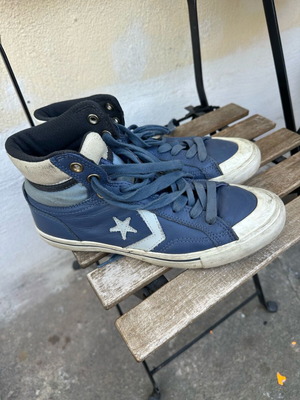 Converse Pro Blaze men's sneakers used, size 40, white and blue