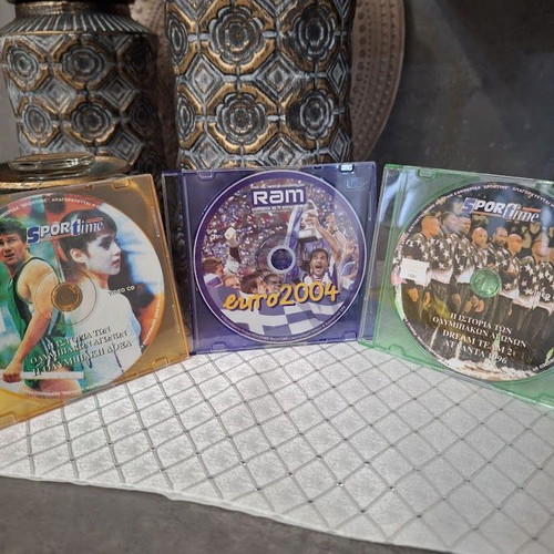 Sportime 6 DVD set of classic Greek football matches