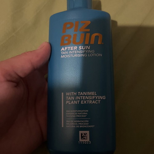 After sun lotion new