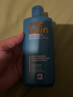 After sun lotion new