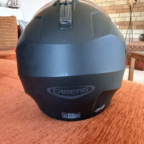 Caberg Duke Evo helmet like new, size Small, black matt, flip up