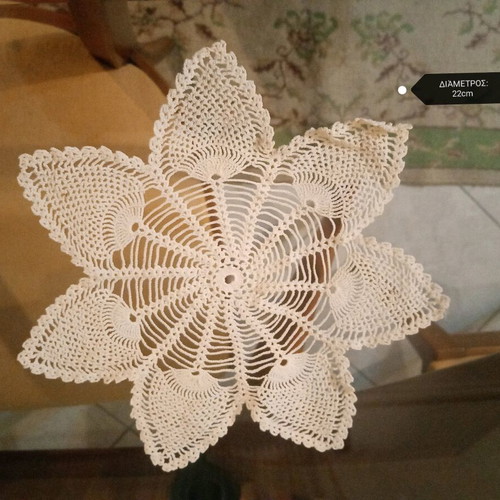 Crocheted doilies handmade new with granny's vintage style