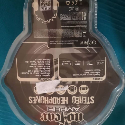 No Fear ακουστικά stereo headphones καινούργια σφραγισμένα
