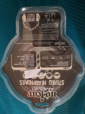 No Fear ακουστικά stereo headphones καινούργια σφραγισμένα