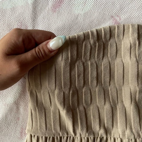 Zara light brown boho top M like new