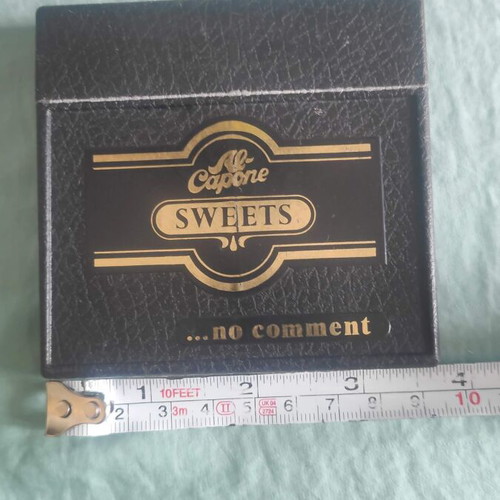 Vintage Al Capone Cognac Dipped Sweets empty collectible case like new