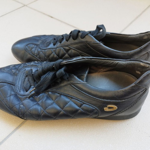 Alberto Guardiani women's shoes size 39 used, black sneakers
