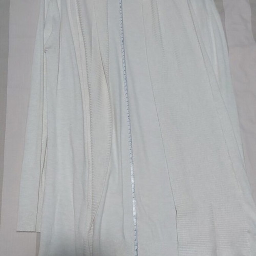 Mango cotton cardigan like new, size L, beige ecru