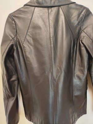 Splendid women's leather jacket, black, size M