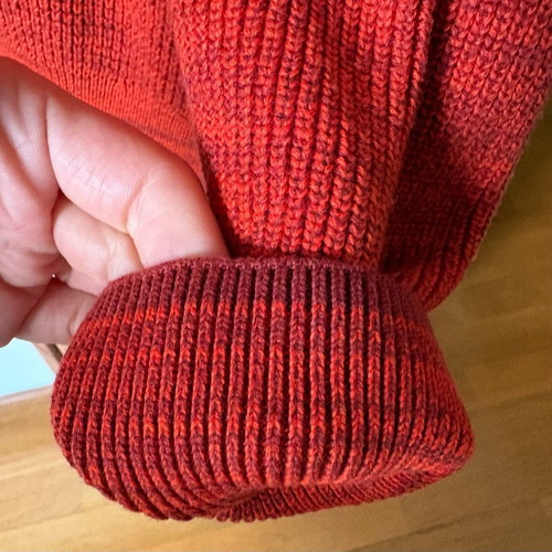 Camel Active sweater L orange, new, 100% cotton