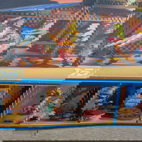 Playmobil Western 3805 ранчо Snake River употребявано с кутия