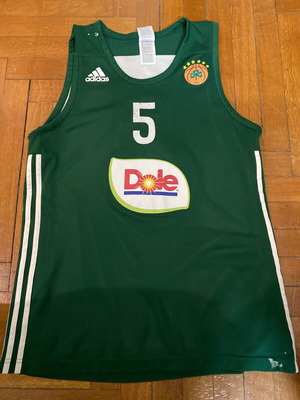 Φανέλα μπάσκετ Παναθηναϊκός adidas μεταχειρισμένη, αυθεντική, διπλής όψεως