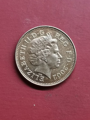 United Kingdom 1 Penny Coin 2002 like new