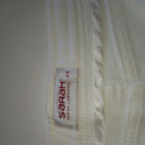 Sarah Lawrence women's skirt used, white, size M