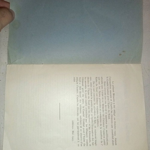 La question de l'Epire du Nord historical booklet