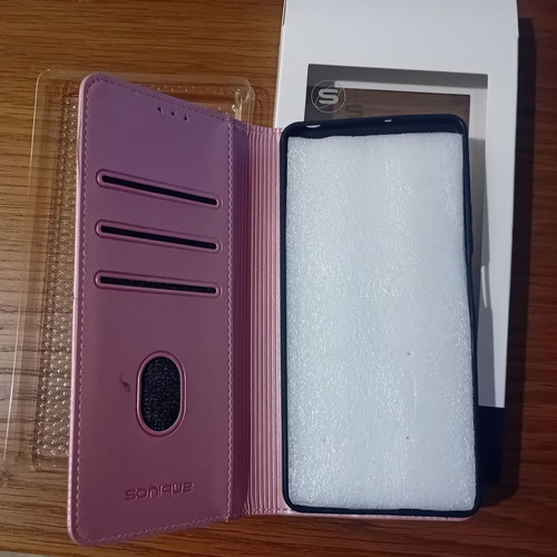 Xiaomi Redmi Note 13 mobile phone case, pink metallic