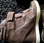 ASOS leather platform boots 41 siz