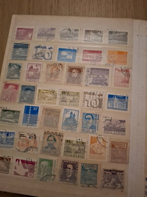 Stamp collection used from Germany