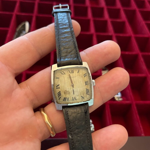 Rotary wind-up watch used vintage