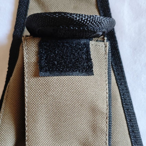 Nescafé Sling Bag new, khaki/beige, multiple compartments