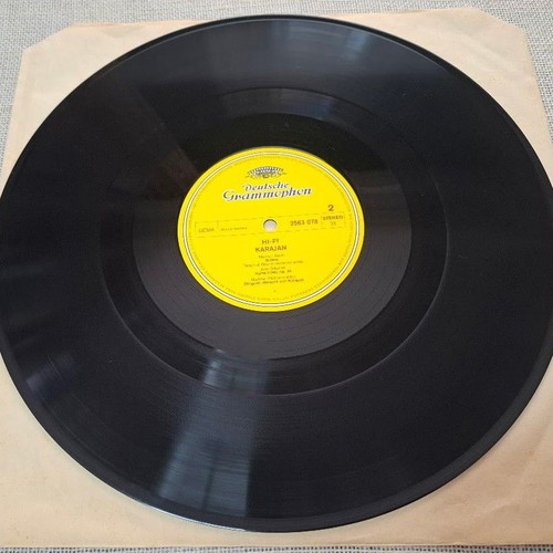Wolfgang Amadeus Mozart / Bedřich Smetana / Maurice Ravel / Jean Sibelius – Hifi Karajan LP, classical