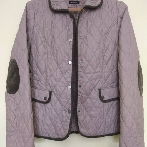 Mariposa quilted jacket size 38 like new, beige brown