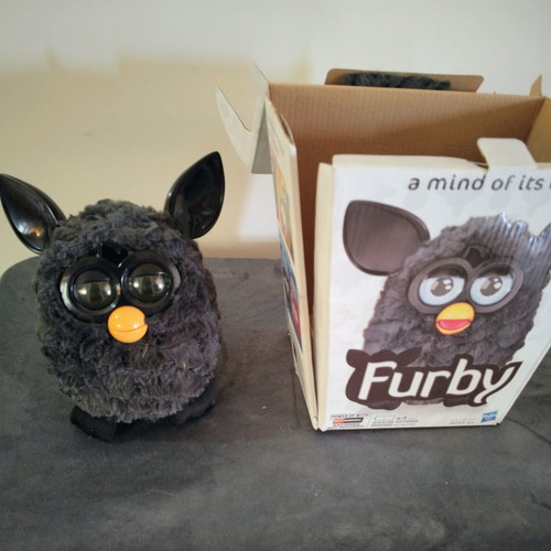 Furby Hasbro 2012 Black Magic used, interactive toy