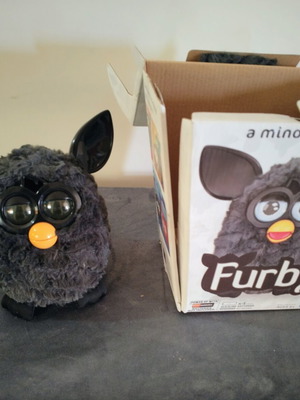 Furby Hasbro 2012 Black Magic used, interactive toy