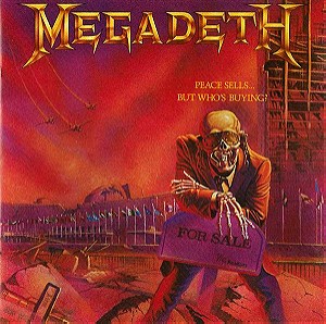 Cd album Megadeth Peace Sells  But Who's Buying