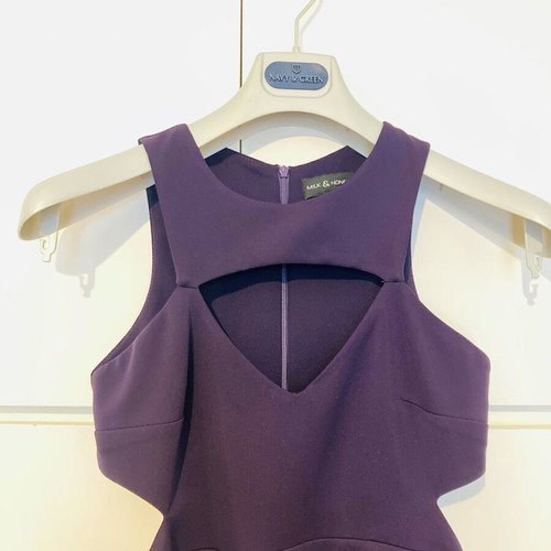 Maxi dress cut out Anna Riska Milk&Honey like new, small, purple