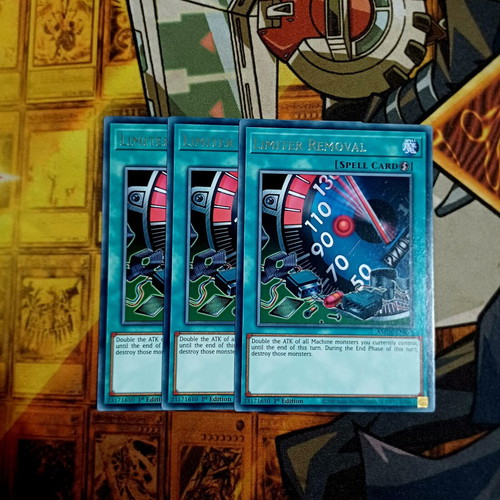Limiter Removal Playset new, 3 cards