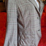 S.Oliver blazer jacket checked used, size M