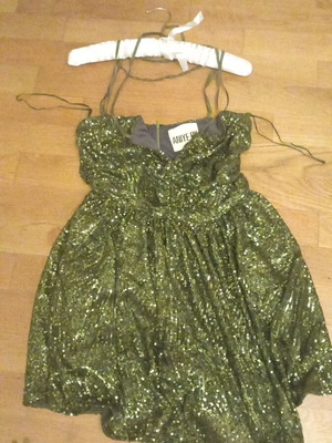 Aniye By Mini Dress New, Green, Size M