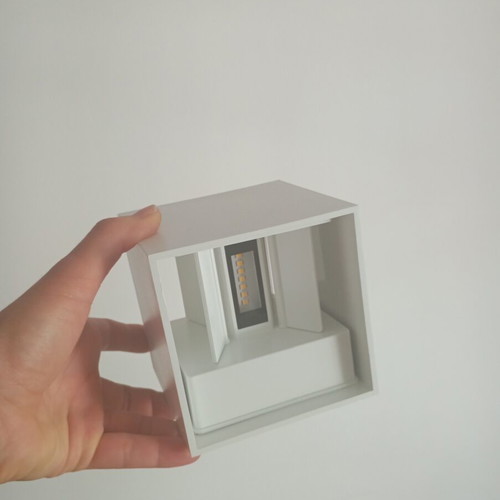 Wall light waterproof for outdoor use, new, white