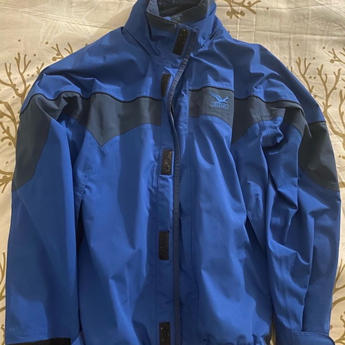Salewa Goretex jacket used, blue, size S