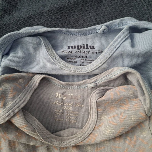 Baby bodysuits used, 2-6 months, pack of 2, brand Sinsay