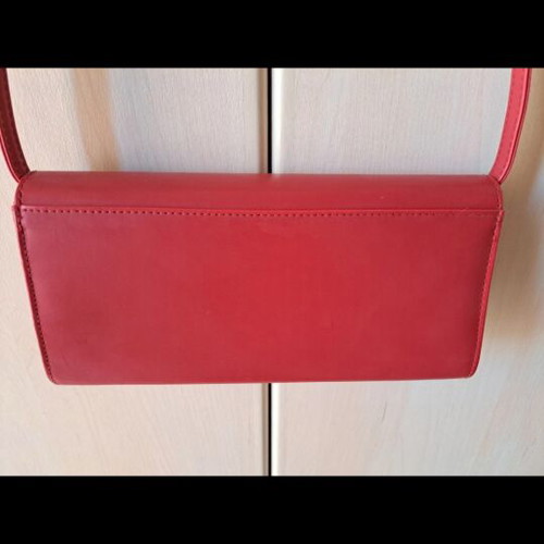 Mad Hat leather shoulder bag new, red