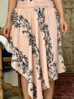 Zara asymmetrical summer skirt size M like new