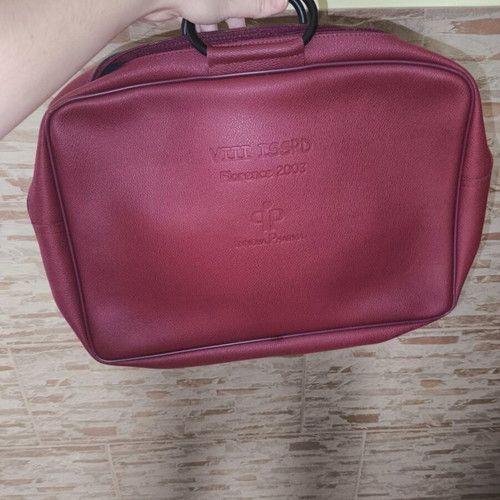 Laptop and Document Bag Bordeaux vintage Florence 2003, like new