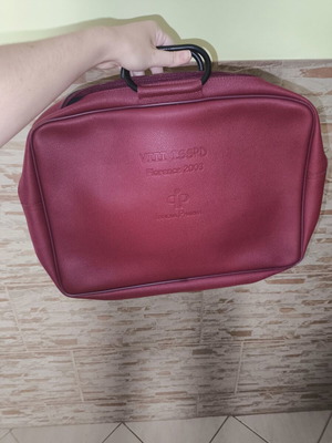 Laptop and Document Bag Bordeaux vintage Florence 2003, like new
