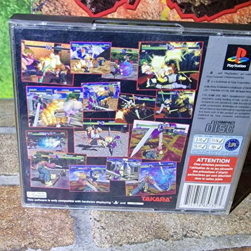 Battle Arena Toshinden PS1 game used