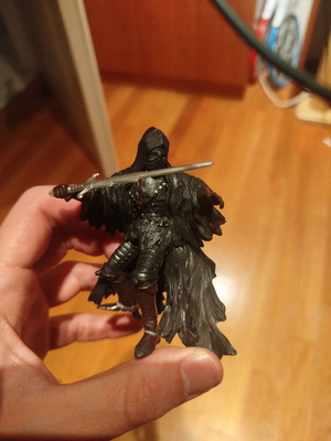 Figures of warriors, dragons and monsters used