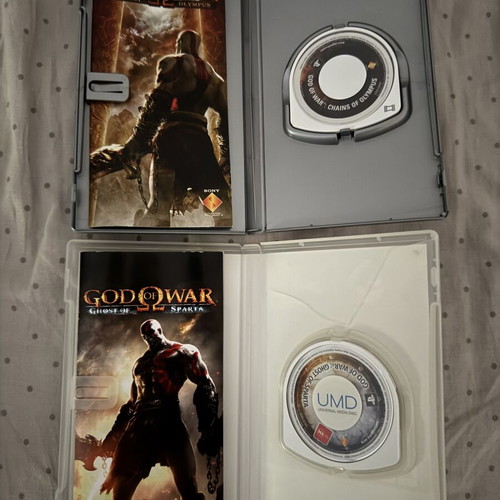 God of War Greek Saga Collection bundle like new for PS2 PS3 PSP